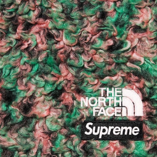 Supreme The North Face High Pile Fleece Short - Multicolor (front)