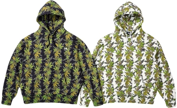 Supreme The North Face Leaf Hooded Sweatshirt - Product Image