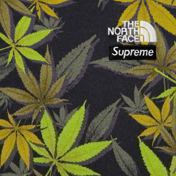 Supreme The North Face Leaf S/S Top - Black (front)