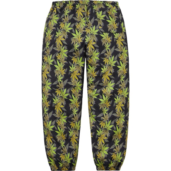 Supreme The North Face Leaf Sweatpant - Black (front)