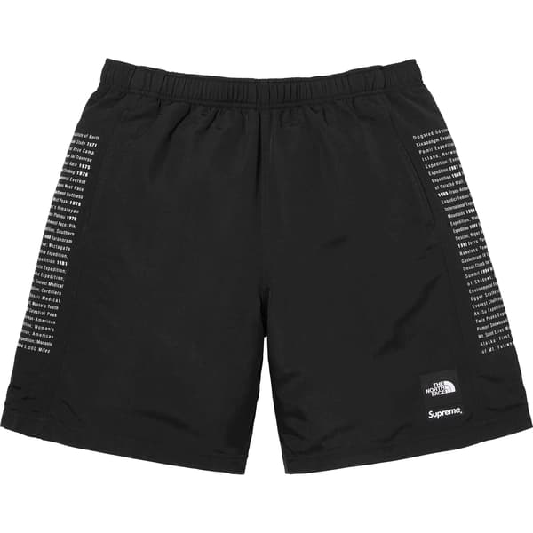Supreme The North Face Nylon Short - Black (front)