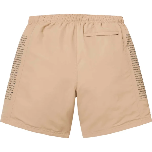 Supreme The North Face Nylon Short - Khaki (front)