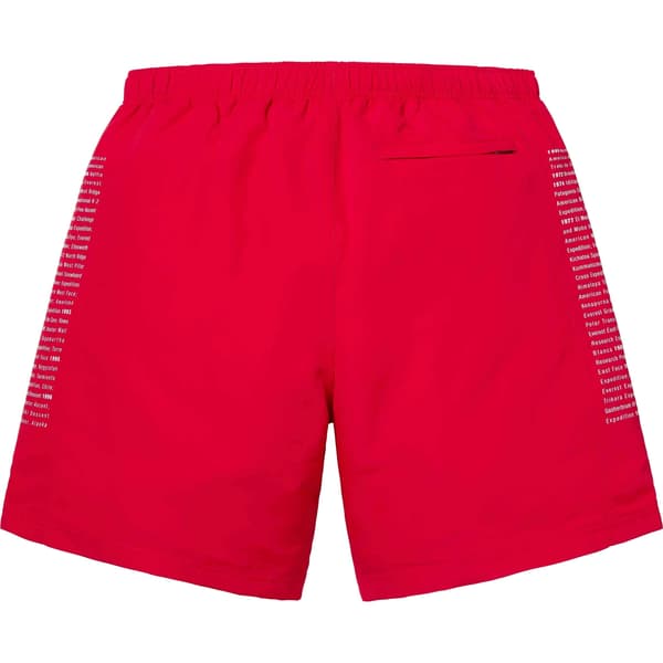 Supreme The North Face Nylon Short - Red (front)