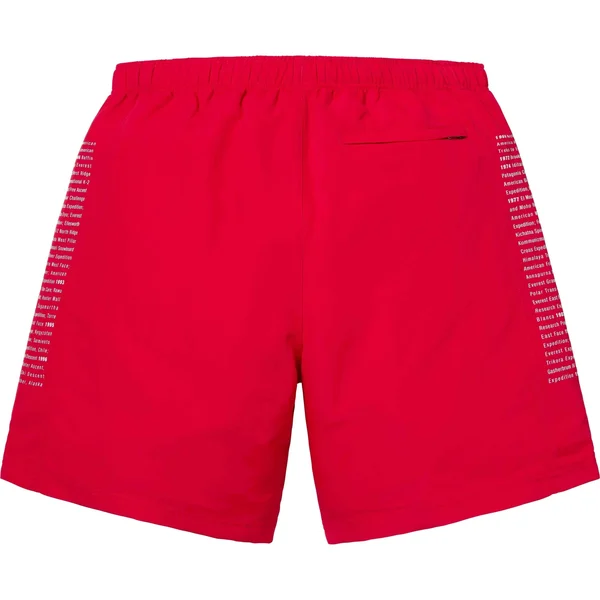 Supreme The North Face Nylon Short - Red (front)