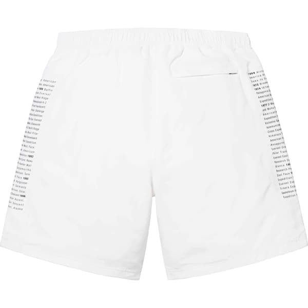 Supreme The North Face Nylon Short - White (front)