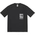Supreme The North Face Printed Pocket Tee - Black (front)