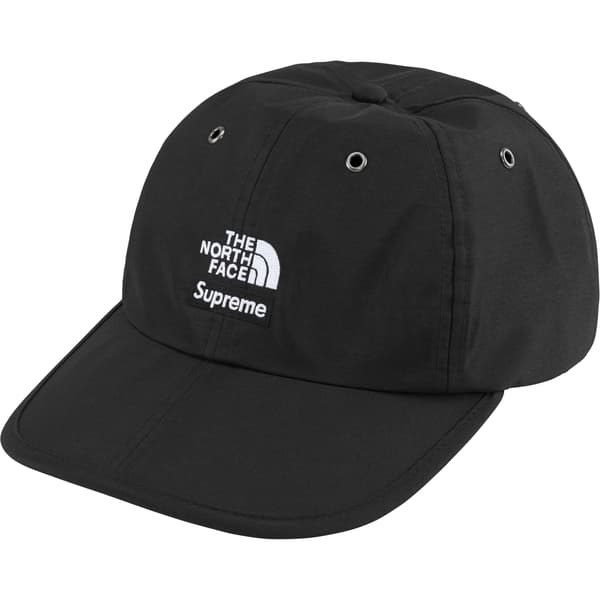 Supreme The North Face Split 6-Panel - Black (front)