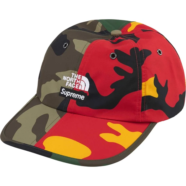 Supreme The North Face Split 6-Panel - Camo (front)