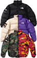 Supreme The North Face Split Nuptse Jacket - Product Image