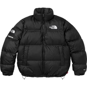 Supreme The North Face Split Nuptse Jacket Black