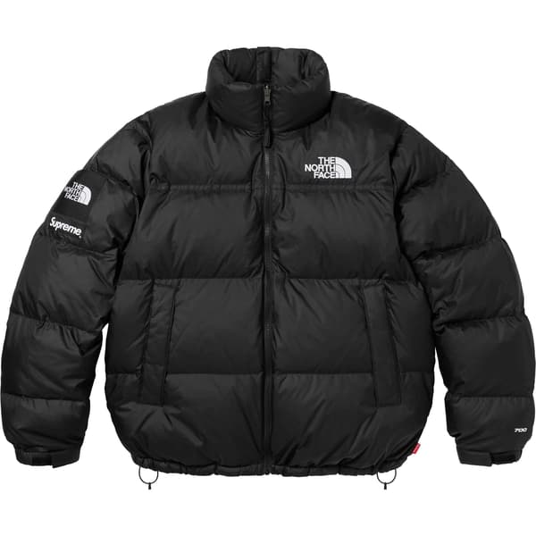 Supreme The North Face Split Nuptse Jacket - Black (front)