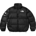 Supreme The North Face Split Nuptse Jacket - Black (front)
