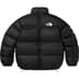 Supreme The North Face Split Nuptse Jacket - Black (front)