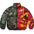 Supreme The North Face Split Nuptse Jacket - Camo (front)