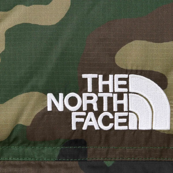 Supreme The North Face Split Nuptse Jacket - Camo (front)