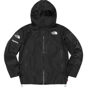 Supreme The North Face Split Taped Seam Shell Jacket Black