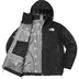 Supreme The North Face Split Taped Seam Shell Jacket - Black (front)