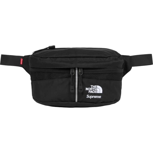 Supreme The North Face Split Waist Bag - Black (front)