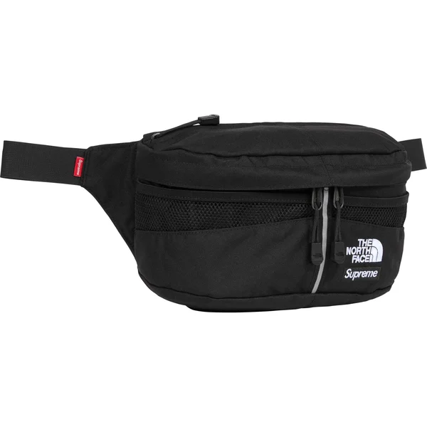 Supreme The North Face Split Waist Bag - Black (front)