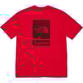 Supreme The North Face S/S Top Red