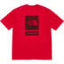 Supreme The North Face S/S Top - Red (front)