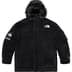 Supreme The North Face Suede 600-Fill Down Parka - Black (front)