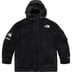 Supreme The North Face Suede 600-Fill Down Parka - Black (front)