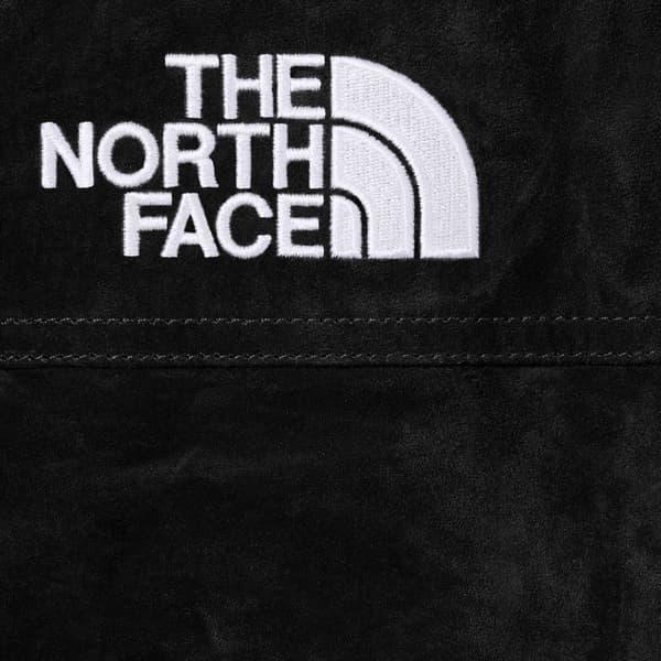 Supreme The North Face Suede 600-Fill Down Parka - Black (front)