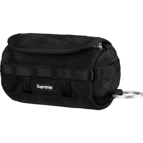 Supreme The North Face Suede Base Camp Duffle Keychain Black
