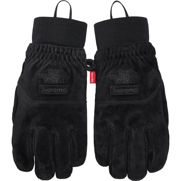 Supreme The North Face Suede Glove - Black (front)
