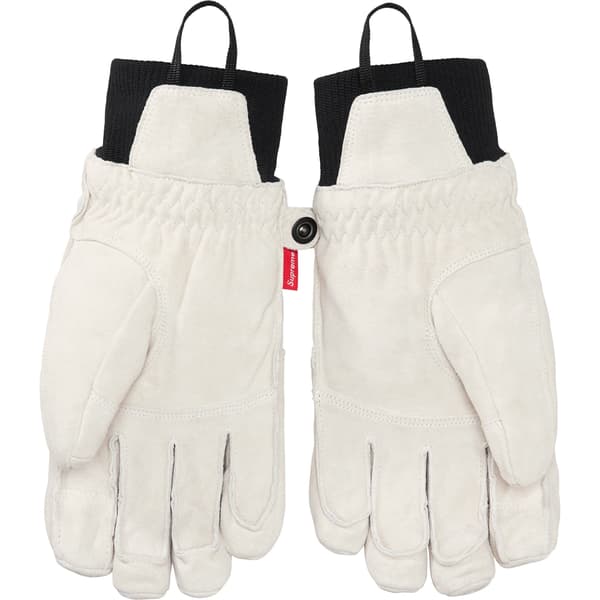 Supreme The North Face Suede Glove - Stone (front)