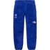 Supreme The North Face Suede Mountain Pant - Blue (front)