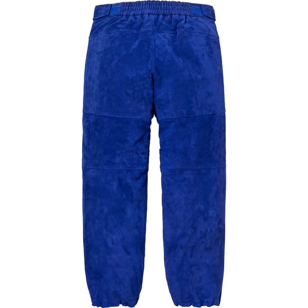 Supreme The North Face Suede Mountain Pant - Blue (front)