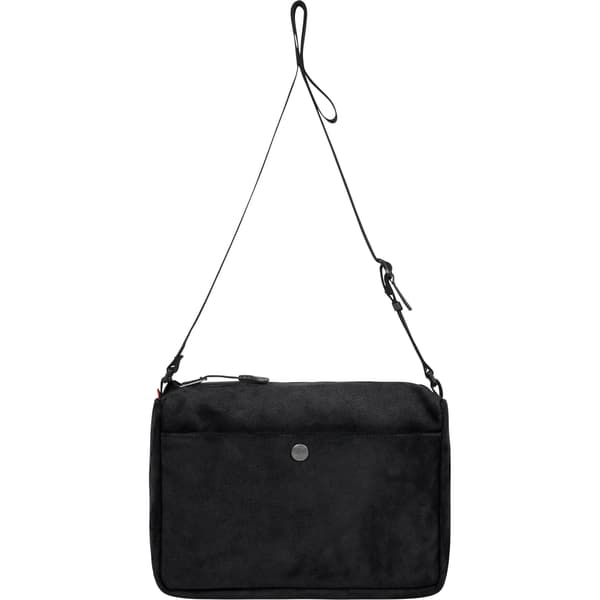 Supreme The North Face Suede Shoulder Bag - Black (front)