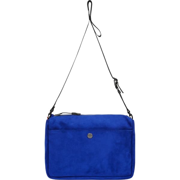 Supreme The North Face Suede Shoulder Bag - Blue (front)