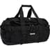 Supreme The North Face Suede Small Base Camp Duffle Bag - Black (front)