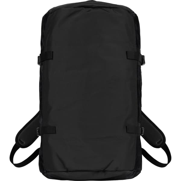 Supreme The North Face Suede Small Base Camp Duffle Bag - Black (front)
