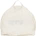Supreme The North Face Suede Small Base Camp Duffle Bag - Stone (front)