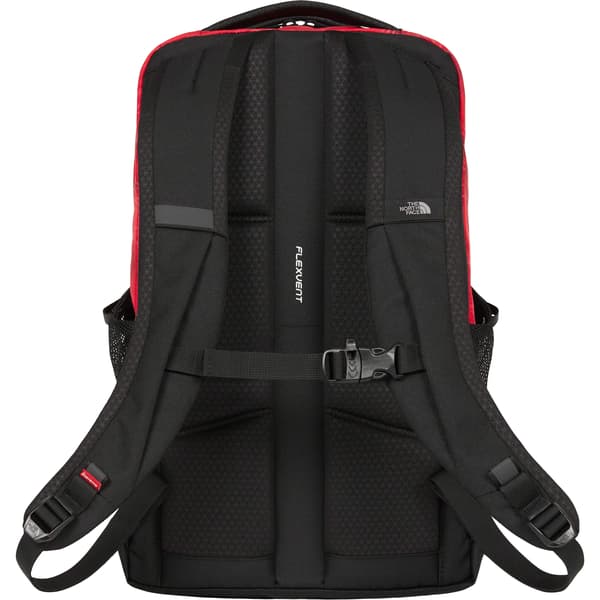 Supreme The North Face Trompe L’oeil Printed Borealis Backpack - Red (front)