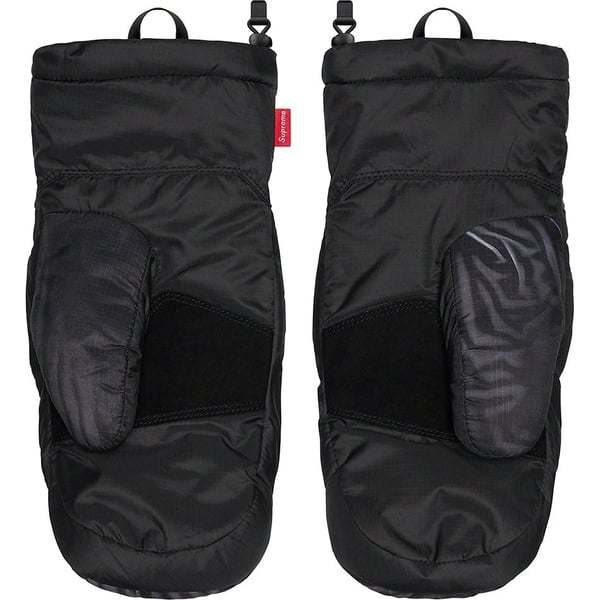 Supreme The North Face Trompe L’oeil Printed Montana Mitt - Black (front)