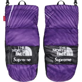 Supreme The North Face Trompe L’oeil Printed Montana Mitt Purple