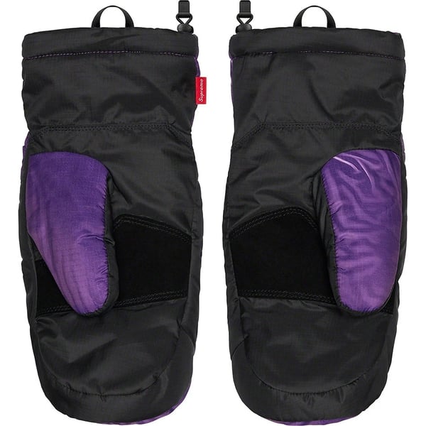 Supreme The North Face Trompe L’oeil Printed Montana Mitt - Purple (front)