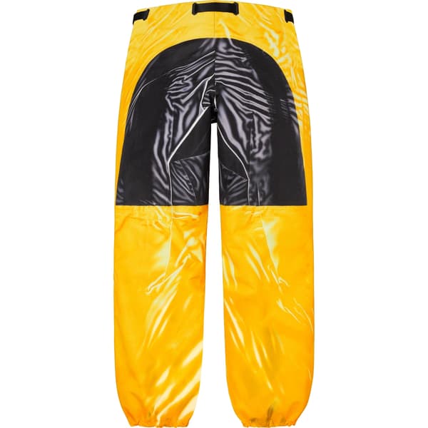 Supreme The North Face Trompe L’oeil Printed Mountain Pant - Yellow (front)