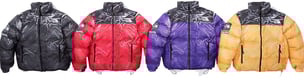 Supreme The North Face Trompe L’oeil Printed Nuptse Jacket