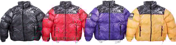 Supreme The North Face Trompe L’oeil Printed Nuptse Jacket - Product Image