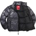 Supreme The North Face Trompe L’oeil Printed Nuptse Jacket - Black (front)