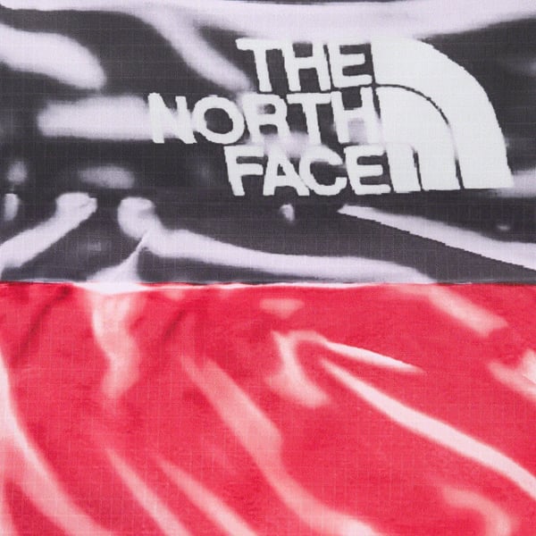 Supreme The North Face Trompe L’oeil Printed Nuptse Jacket - Red (front)