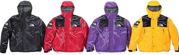 Supreme The North Face Trompe L’oeil Printed Taped Seam Shell Jacket - Product Image