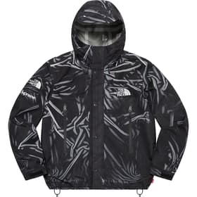 Supreme The North Face Trompe L’oeil Printed Taped Seam Shell Jacket Black