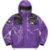 Supreme The North Face Trompe L’oeil Printed Taped Seam Shell Jacket - Purple (front)